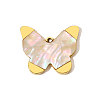 Natural Shell Pendants STAS-STAS-OY009-75G-1