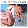 1Pc Resin Letter Keychains KEYC-TADJ0001-09P-6