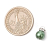 12Pcs 3 Colors Baking Paint Pearlized Glass Pearl Beads Pendants PALLOY-TA00284-2