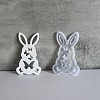 Easter Theme Rabbit with Butterfly Pattern DIY Silicone Table Lamp Molds SIMO-G008-02A-1