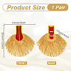 Polyester Tassel Epaulettes AJEW-WH0481-519C-02-2