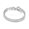 Non-Tarnish Constellations 304 Stainless Steel Open Cuff Ring for Women RJEW-L122-001P-02-3
