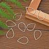 Brass Linking Rings X-KK-T037-06P-NF-5