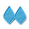 DIY Teardrop with Stripe Pendant Silicone Molds DIY-I099-34-1