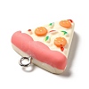 Opaque Resin Pendants RESI-G056-02F-3