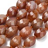 Natural Red Banded Agate Beads Strands G-B178-K01-01-2