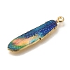 Alloy Enamel Pendants FIND-G078-34G-06-2