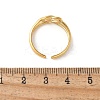 304 Stainless Steel Open Cuff Ring for Women RJEW-Z088-01G-01-3