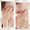 8Pcs 304 Stainless Steel Cuff Ring Settings STAS-BBC0008-13A-7