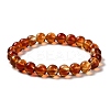 Handmade Lampwork Stretch Bracelets BJEW-R312-02B-06-1
