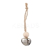 Iron Bell Pendant Decoration HJEW-JM02228-03-1