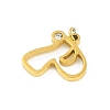304 Stainless Steel Pendants STAS-R137-01G-P-2