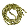 Natural Peridot Beads Strands X-G-P332-48-02-5