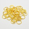 Brass Soldered Closed Jump Rings KK-WH0084-05A-G-1