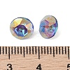 Glass Rhinestone Cabochons RGLA-L029-09B-BBLA-3