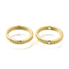 Brass Bead Frame KK-S508-40G-03-1