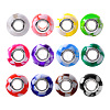 96Pcs 12 Style Resin European Beads RPDL-YW0001-01-2