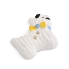 Dog Ceramic Buttons BUTT-I018-01E-01-2