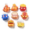 Opaque Resin Imitation Food Decoden Cabochons RESI-H155-07-1