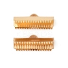 304 Stainless Steel Ribbon Crimp Ends STAS-E471-05N-G-1