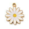 Ion Plating(IP) 304 Stainless Steel Enamel Pendants X-STAS-Q301-09G-1