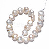Natural Cultured Freshwater Pearl Beads Strands PEAR-N014-08A-2
