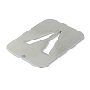 Non-Tarnish 304 Stainless Steel Pendants STAS-Y004-01P-28