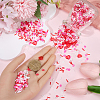 Valentine's Day Lip Handmade Polymer Clay Cabochons CLAY-SC0001-97B-3