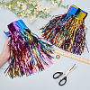 Plastic Foil Fringe Curtains DIY-WH0028-106A-3