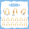 100Pcs Brass Wire Guardian KK-UN0004-08-3
