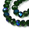 Electroplate Glass Beads Strands EGLA-A034-T4mm-L27-2