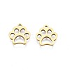 304 Stainless Steel Charms STAS-Q201-T179G-1