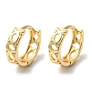 Brass Hollow Hoop Earrings LS-EJEW-M236-01H-G-1
