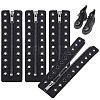 PU Leather Lace-in Boot Zipper Inserts DIY-WH0474-004-1