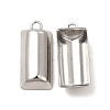 Non-Tarnish 304 Stainless Steel Pendants STAS-I671-10P-1
