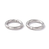 Non-Tarnish 304 Stainless Steel Open Jump Rings STAS-C040-01I-P-4