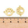 Rack Plating Brass Connector Charms KK-P269-19G-3