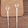 Alloy Hair Sticks OHAR-PW0006-22B-1