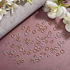 100Pcs Brass Split Rings FIND-HY0005-04A-4
