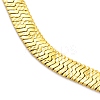 Ion Plating(IP) 304 Stainless Steel Herringbone Chain Bracelets for Women BJEW-A013-02B-G-2