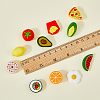 11Pcs 11 Style Food Grade Eco-Friendly Silicone Beads SIL-HY0001-08-3