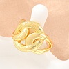 Brass Cuff Open Rings KK-CBA5A76-06G-02-3