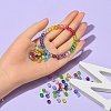 15 Colors Transparent Acrylic Beads DIY-YW0005-36-6