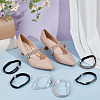 4 Pairs 4 Colors Polyester Rhinestone Elastic Shoelaces DIY-OC0013-17-5