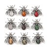 Natural Mixed Stone Pendants G-A226-04AS-1