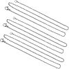 Trendy Unisex 304 Stainless Steel Cable Chain Necklaces STAS-UN0003-39P-1
