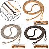 3Pcs 3 Colors Iron Flat Snake Chain Bag Straps FIND-BT0001-27-3