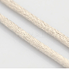 Round Nylon Satin Rattail Cord X-NWIR-O001-A-04-3