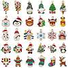 Christmas Alloy Enamel Pendants ENAM-G234-01G-1