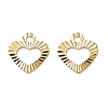 Brass Charms KK-F907-03B-G-1